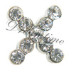 6mm Rhinestoned Charm