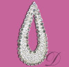 Crystal Rhinestone Applique