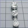 Crystal/Silver Rhinestone Piece