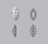 SWAROVSKI ELEMENTS 4231 Antique Navettes