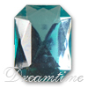 LEAD FREE Acrylic (Lucite) Rectangle Rhinestones 40mm x 30mm