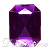 LEAD FREE Acrylic (Lucite) Rectangle Rhinestones 25mm x 18mm