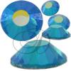 Alora Flatback Rhinestones 12ss Blue Zircon AB