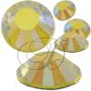Alora Flatback Rhinestones 12ss Citrine AB