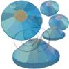 Alora Flatback Rhinestones 12ss Aqua AB