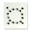 Rhinestone Body Tattoo "Circle"