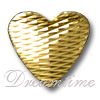 Iron on Nailhead Check Hearts
