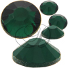 Alora Flatback Rhinestones 12ss Emerald