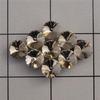 LIGHT BEIGE COMBO RIVOLI RHINESTONE ORNAMENT