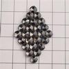 BLACK DIAMOND COMBO RIVOLI RHINESTONE ORNAMENT
