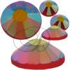 Alora Flatback Rhinestones 12ss Light Siam AB