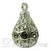 Rhinestone Pear Pendant