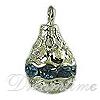 Rhinestone Pear Pendant