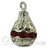 Rhinestone Pear Pendant