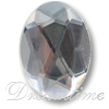 Acrylic (Lucite, Plexiglass) Oval Rhinestones 14mm x 10mm