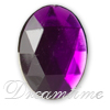 Acrylic (Lucite, Plexiglass) Oval Rhinestones 18mm x 13mm