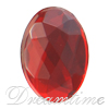 Acrylic (Lucite, Plexiglass) Oval Rhinestones 25mm x 18mm