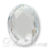 Lead Free Acrylic Fancy Oval Rhinestones  