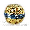 Round Rhinestone Beads