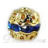 Round Rhinestone Beads