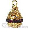 Rhinestone Pear Pendant
