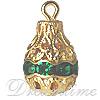 Rhinestone Pear Pendant