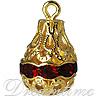 Rhinestone Pear Pendant