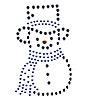 Snowman Iron On Applique