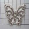 Rhinestoned & Beaded Butterfly Applique