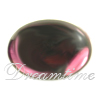 West German Glass Oval Shaped Cabochons