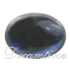 West German Glass Oval Shaped Cabochons
