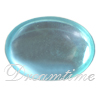 West German Glass Oval Shaped Cabochons