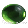 West German Glass Oval Shaped Cabochons