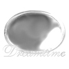 West German Glass Oval Shaped Cabochons