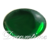 West German Glass Oval Shaped Cabochons