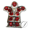 6mm Rhinestoned Charm - Swarovski Crystals