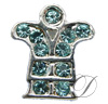 6mm Rhinestoned Charm - Swarovski Crystals