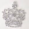 Rhinestone Crown Pin