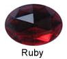 Acrylic (Lucite, Plexiglass) Oval Rhinestones 18mm x 13mm