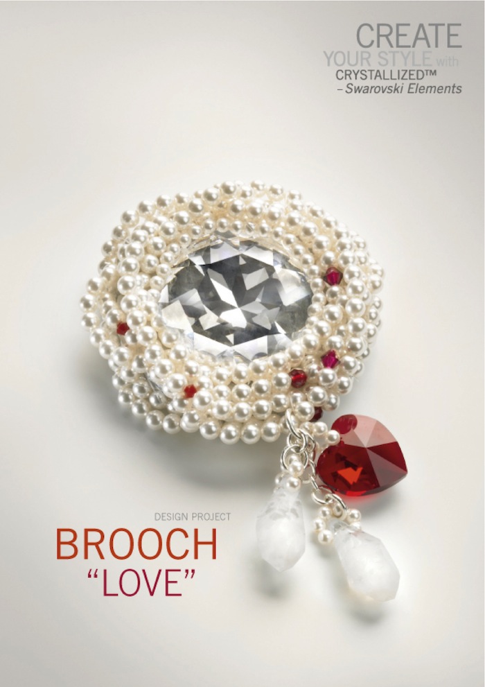 Brooch: Love by SWAROVSKI™