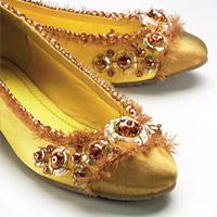 Golden Shoes by SWAROVSKI™