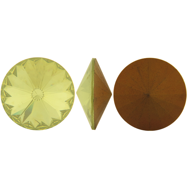 Swarovski 1122 Rivoli Round Stone Jonquil 18mm Dreamtime Creations