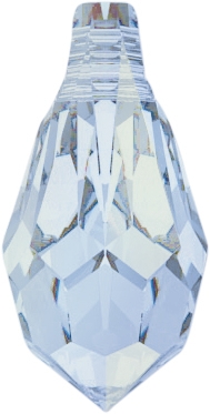 Swarovski Crystal Pendants (Drops), Crystal Blue Shade, Unknown Shape ...